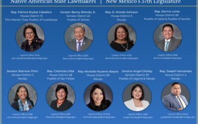 Native American State Lawmakers in NM’s 57th Legislature