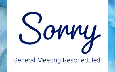 Tonight’s Meeting RESCHEDULED